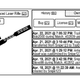 A patent drawing depicts an in-game item tracked to specific players and games.